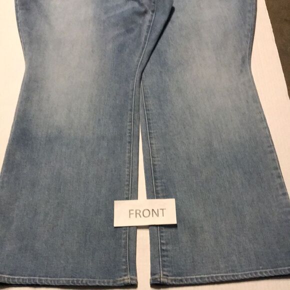 OLD NAVY Kicker Bootcut Jeans Women's PLUS Size 26 SHORT Wide Leg Flare #1 NWT - Picture 6 of 12